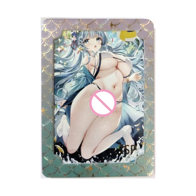 Anime Goddess Story Rare SSP reints Flash Cards Barbara Jean Kamisato Ayaka Toys for boys carte da collezione regali di compleanno