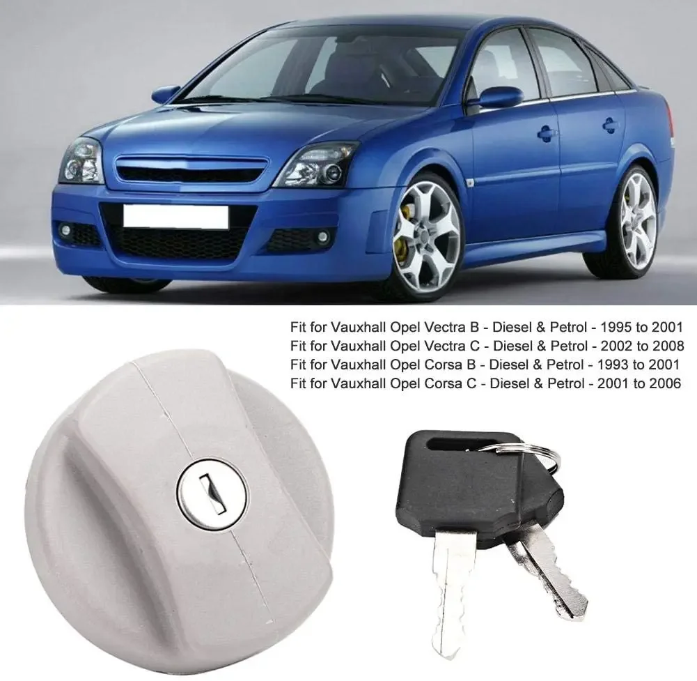 Filler Fuel Tank Cover Gas Cap for Vauxhall Opel Zafira Tigra Combo Omega Signum 2001 2002 2003 - 2005 1702834 Car Accessories