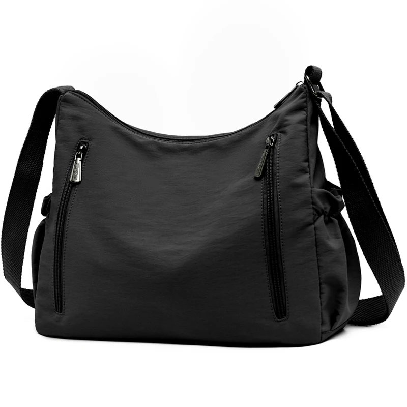 

Women's large capacity - adjustable shoulder strap and zipper closure, smooth surface, travel bag