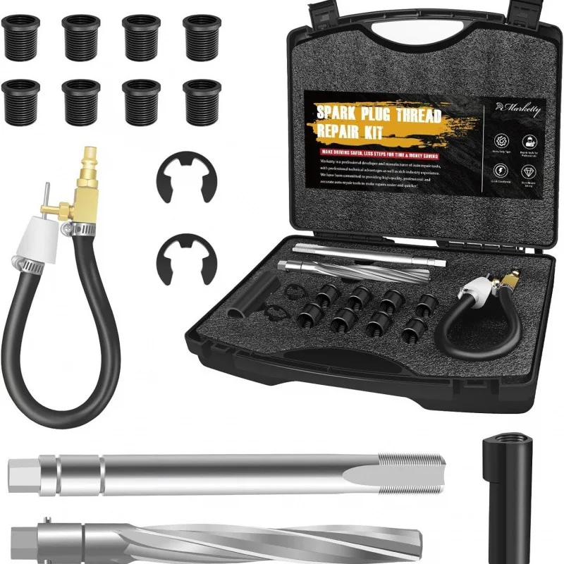 

Spark Plug Thread Repair Tool Kit, Auto Repair Tool
