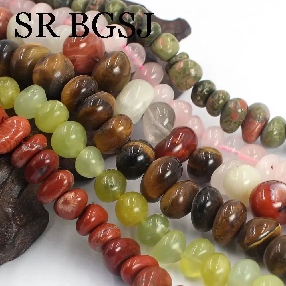 

Free Shipping 10x12mm Wholesale Natural Stone Freeform Potato Shape Gems Jewelry Making DIY Beads Strand 15"