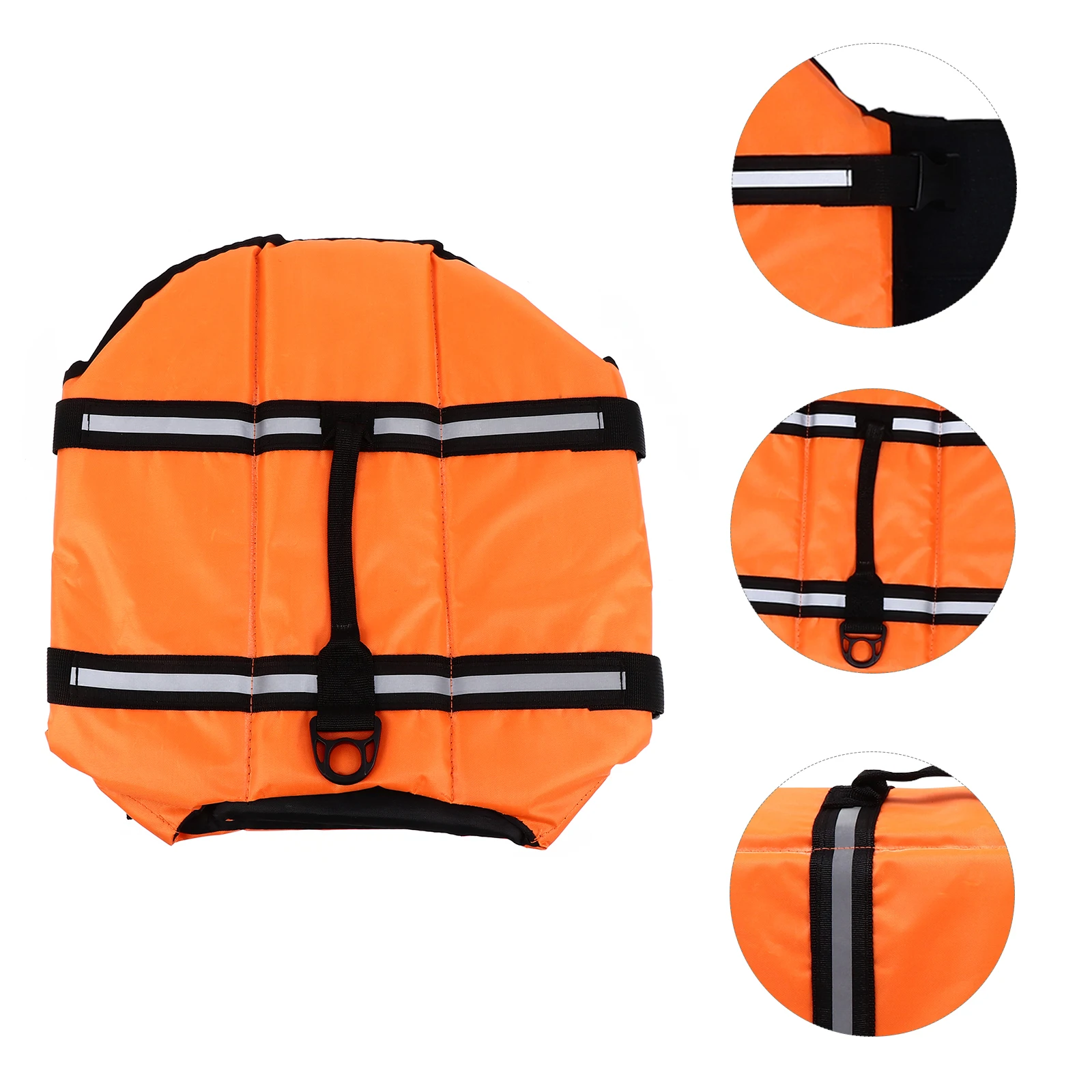 

Reflective Pet Life Vest Dog Swimming Vest Puppy Life Jacket Quick Release Buckle Double Lock Design For Beach Pool Outdoor Use