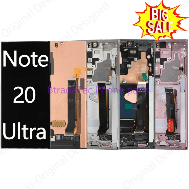 For Samsung Galaxy Note 20 Ultra N985 / N986 LCD Display Touch Screen OEM AMOLED