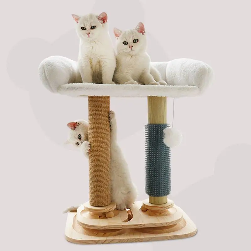 

Catnip Scratch After Kitten Toy - Interactive Self-Amusement Climbing Structure
