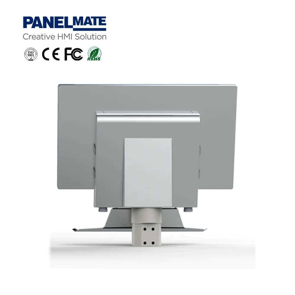 21.5 Inch Fanless Mounted Industrial Panel PC Industrial Computer Flat Capacitive All in One PC Industrial Touch Screen Panel PC
