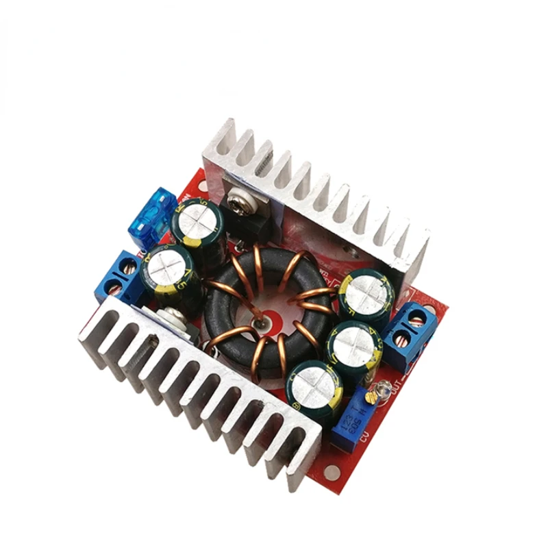 DC-DC 15A Synchronous Rectification High Power Adjustable High Buck Efficiency Automotive LED Regulator Power Supply Module