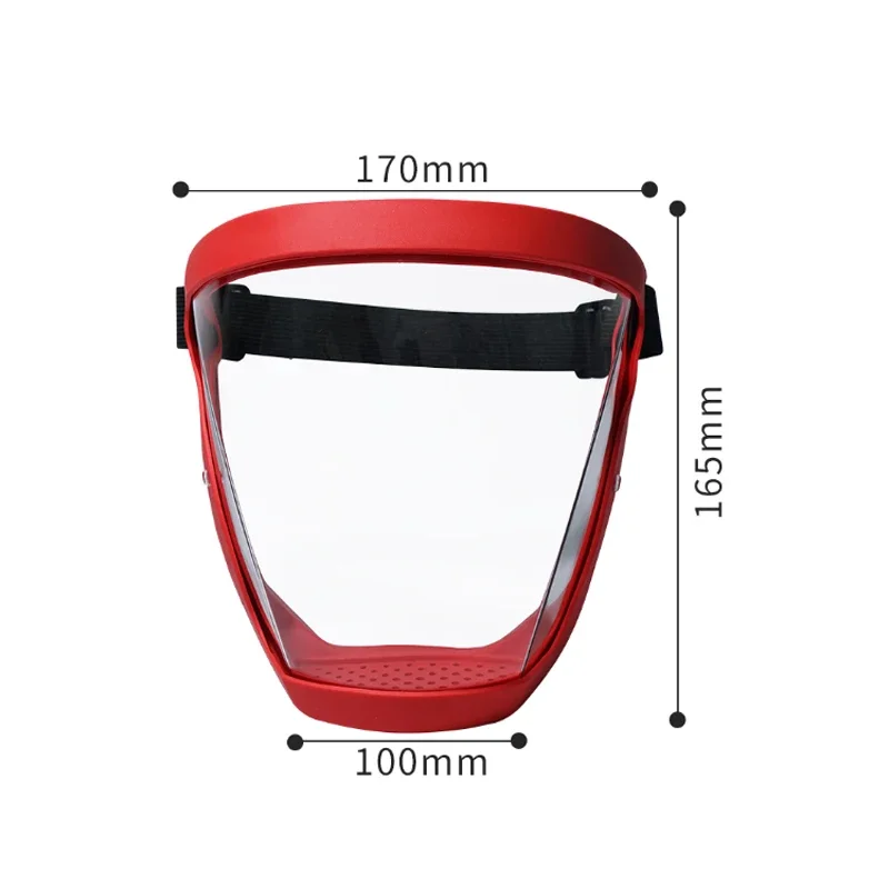 Transparent Safety Mask WindProof Anti Fog Maskface Transparent Protective Safety Glasses Kitchen Protection Anti-splash Mask