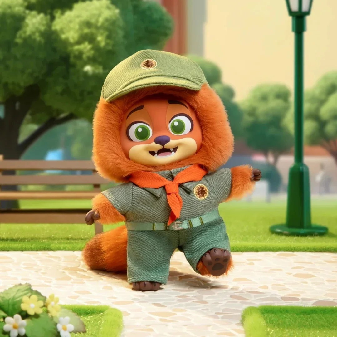 Zootopia Growth Journey Series слепая коробка виниловая кукла милый Ник Джуди фигурка аниме кулон коллекция модель игрушки подарки Kawaii