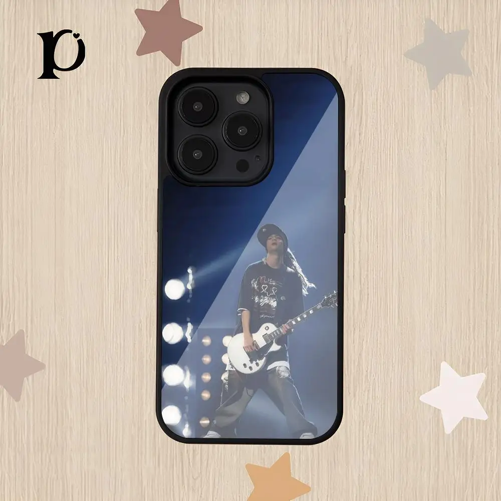 Tom Bill Kaulitz Tokio Hotel MAISTO เมาส์ Pad PC + TPU สําหรับ Iphone 16 15 14 13 11 12 Pro Max Xr X Xs 8 7 Plus