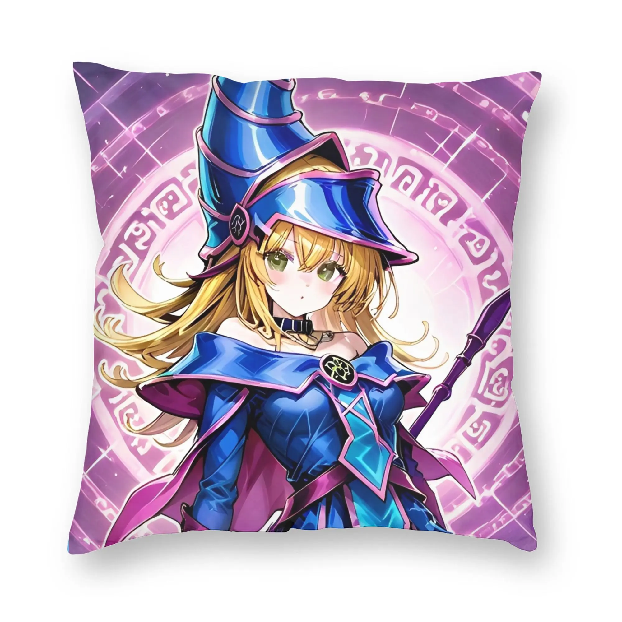 Anime Yu Gi Oh Card Pillowcase Double-sided Printing Polyester Cushion Cover Decoration  Pillow Case Cover Chair Wholesale 40*40