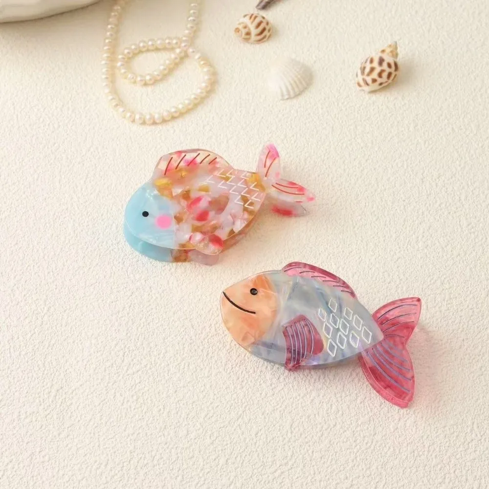 

Sweet Cartoon Fish Hair Claw Shark Ocean Animal Shark Clip Dolphin Headwear Acetic Acid Hair Claw Female