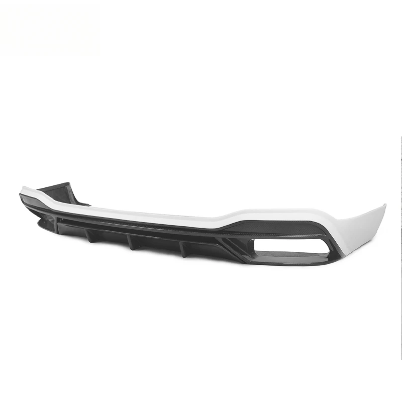 Car Rear Diffuser Carbon Fiber Bumper Lip Spoiler Body Kit Accessories for Italian Luxury Car Exterior Modification