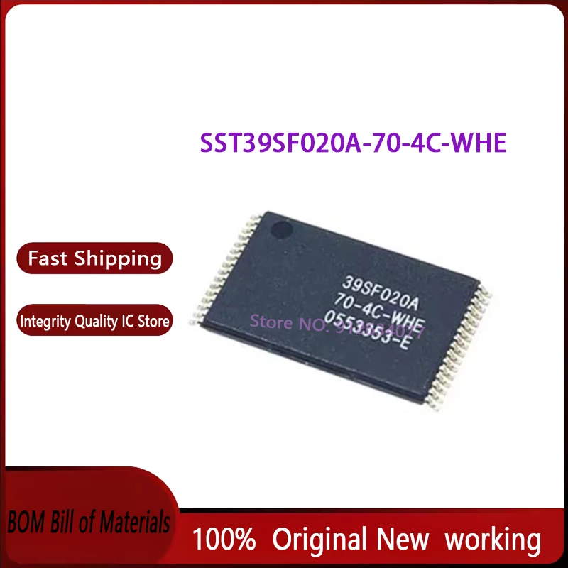 5PCS Brand new original SST39SF020A-70-4C-WHE TSOP32  39SF020A-70-4C-WHE SST39SF020A