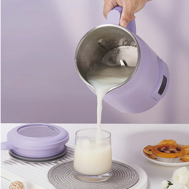 1.2L Electric Soy Milk Machine 12h Appointment Breakfast Machine Filter-free Wall Breaking Machine Multifunctional Food Blender