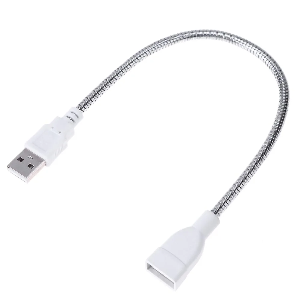 Cavo adattatore per luce LED prolunga USB maschio-femmina Tubo flessibile in metallo