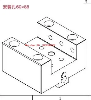 End Face Tool Holder Instrument Accessories Servo Hydraulic Tool Holder Turret Boring