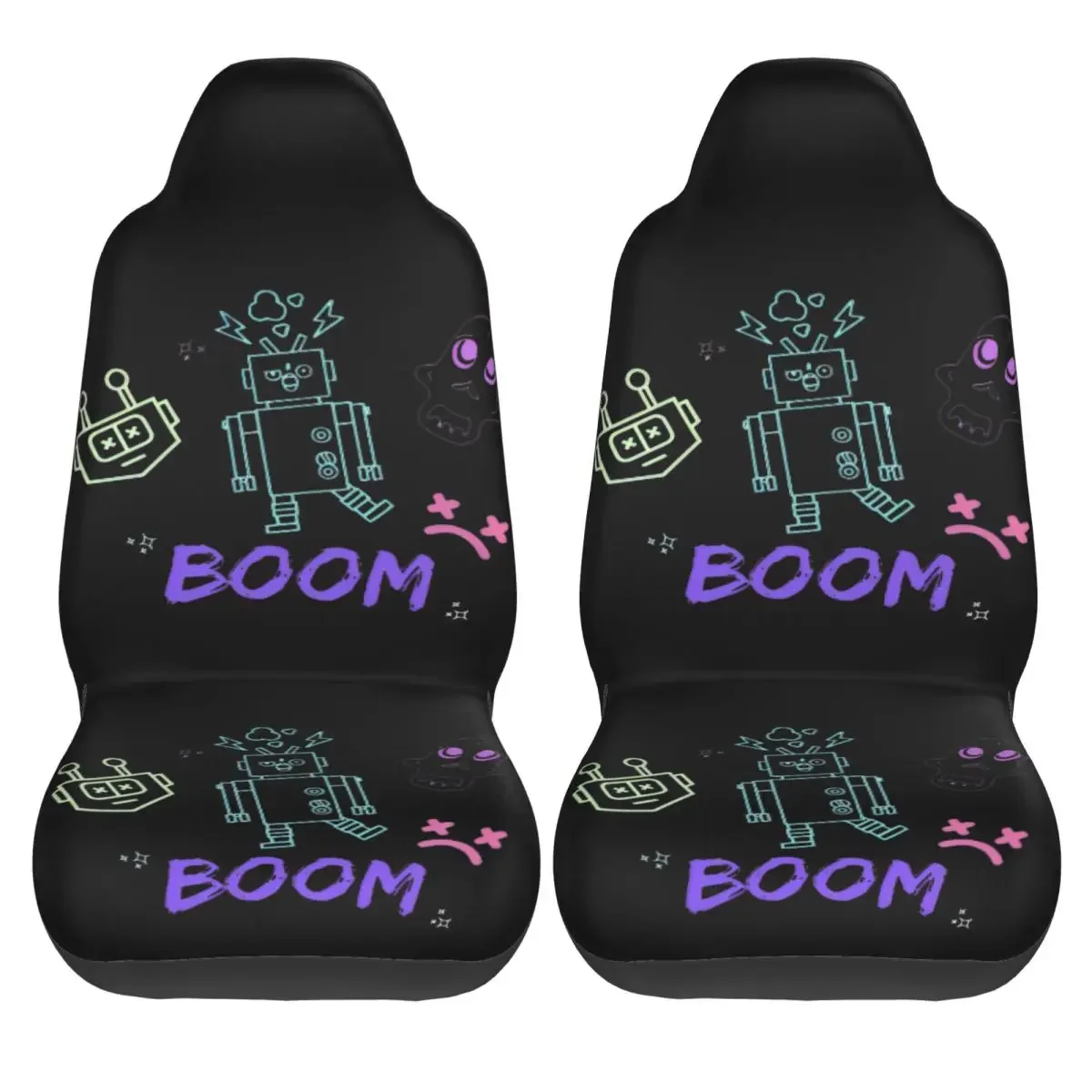 Jinx Monkey Boom Universal Car Seat Cover Waterproof Women Arcane Game Car Seat Cushion Fiber Hunting