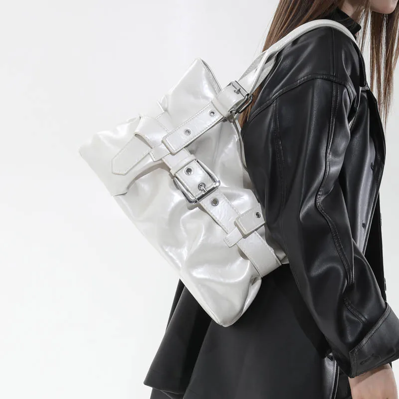 Autumn Winter New Design Tote Bag for Women High Quality Faux Leather Single Shoulder Bag Large Capacity Commuter Shoulder Totes
