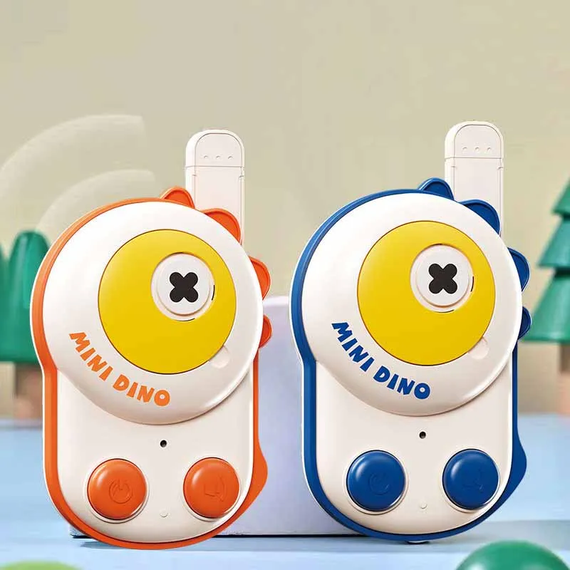 Cartoon Cute Dinosaur Walkie Talkie Toys Creative Wireless Outdoor Parent-child Interaction Indoor Outdoor Wireless Remote Call