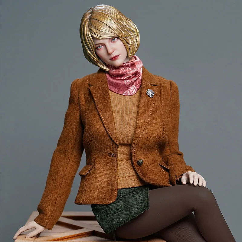 

SUPER DUCK SET089 1/6 голова Эшли, скульптурный костюм, комплект одежды, модель подходит для 12 дюймов TBL S09C, фигурка женщины-солдата, тело