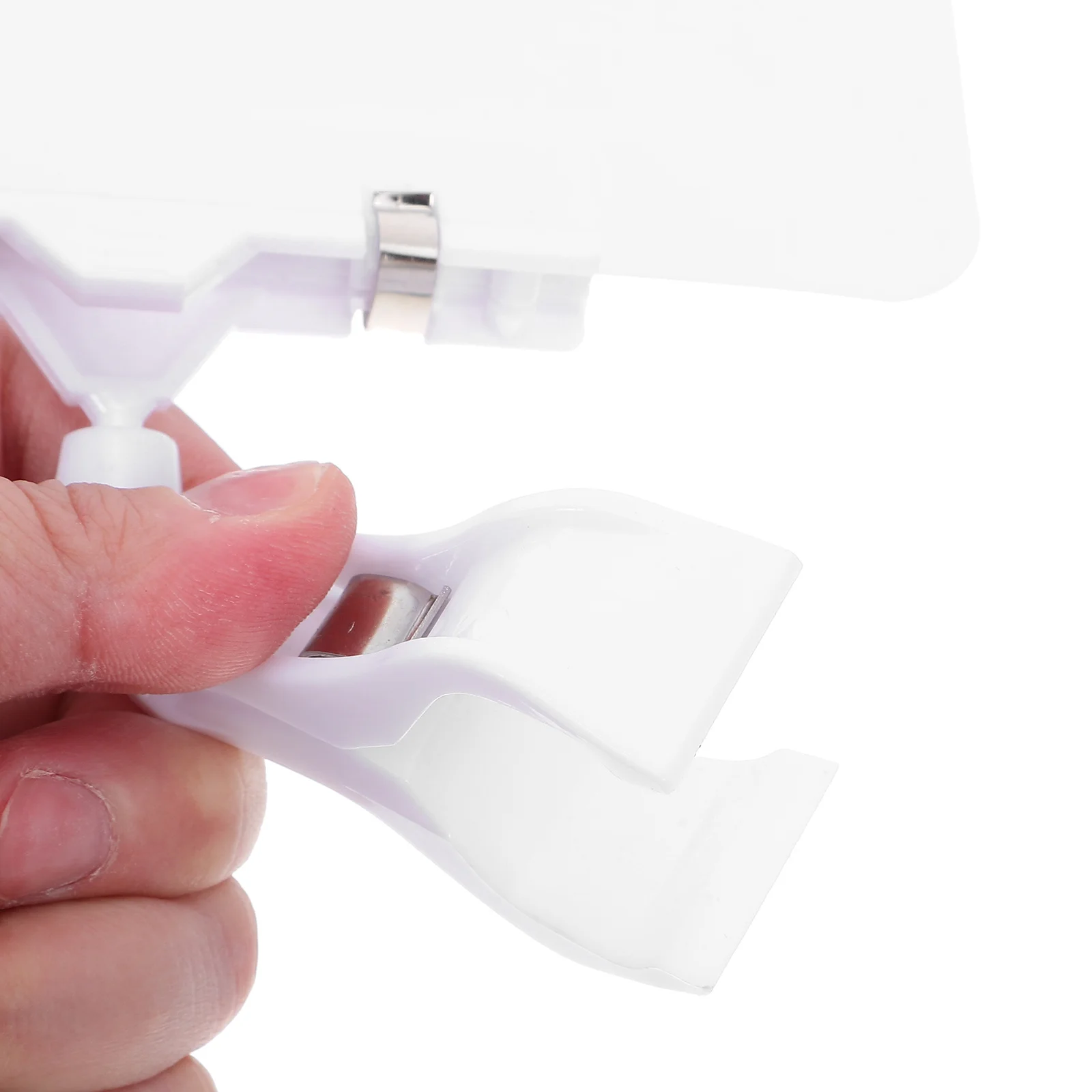 8 مجموعة شارة السعر السبورة مقاوم للماء بولي كلوريد الفينيل حامل قصاصة قابل للمسح ل A6 التجزئة عرض علامة سوبر ماركت الرف التسمية المنظم #4