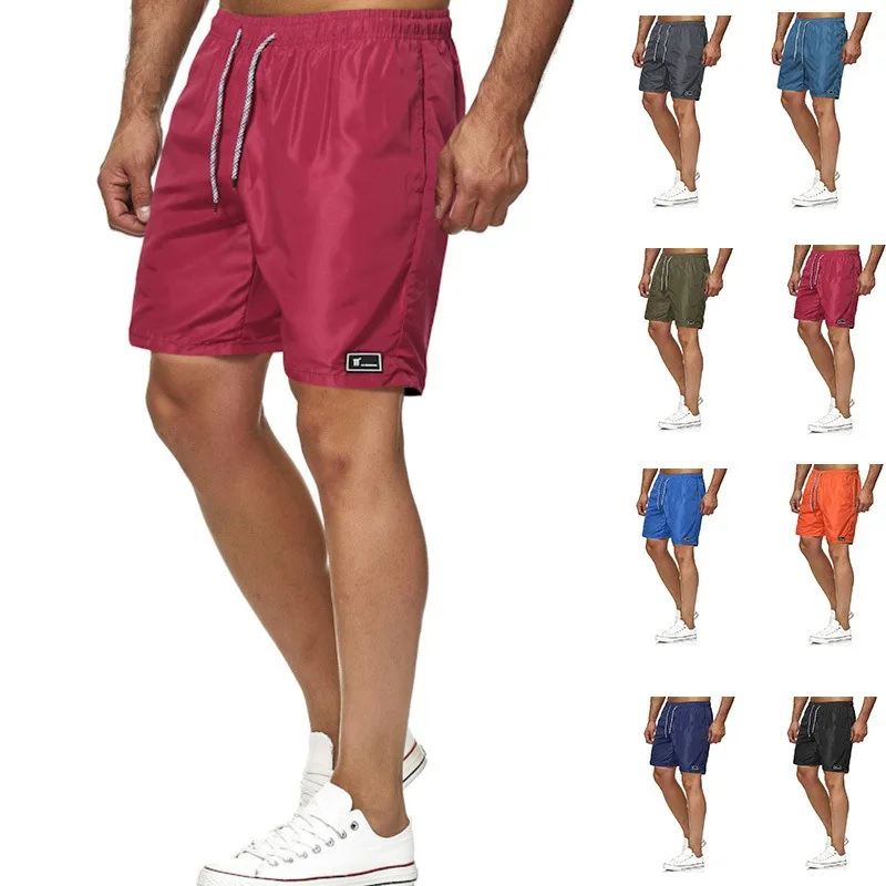 

2025 men's shorts summer running shorts men's versatile five-point quick-drying beach pants DK110-special P12