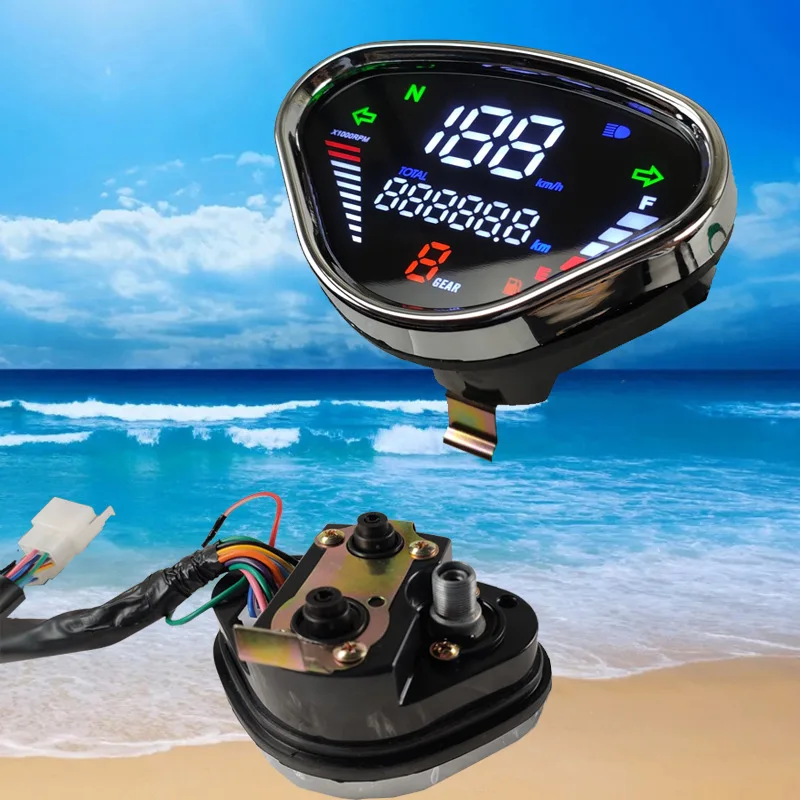 

Modification 70 Digital Motorcycle Speedometer DAX CT50 Jincheng