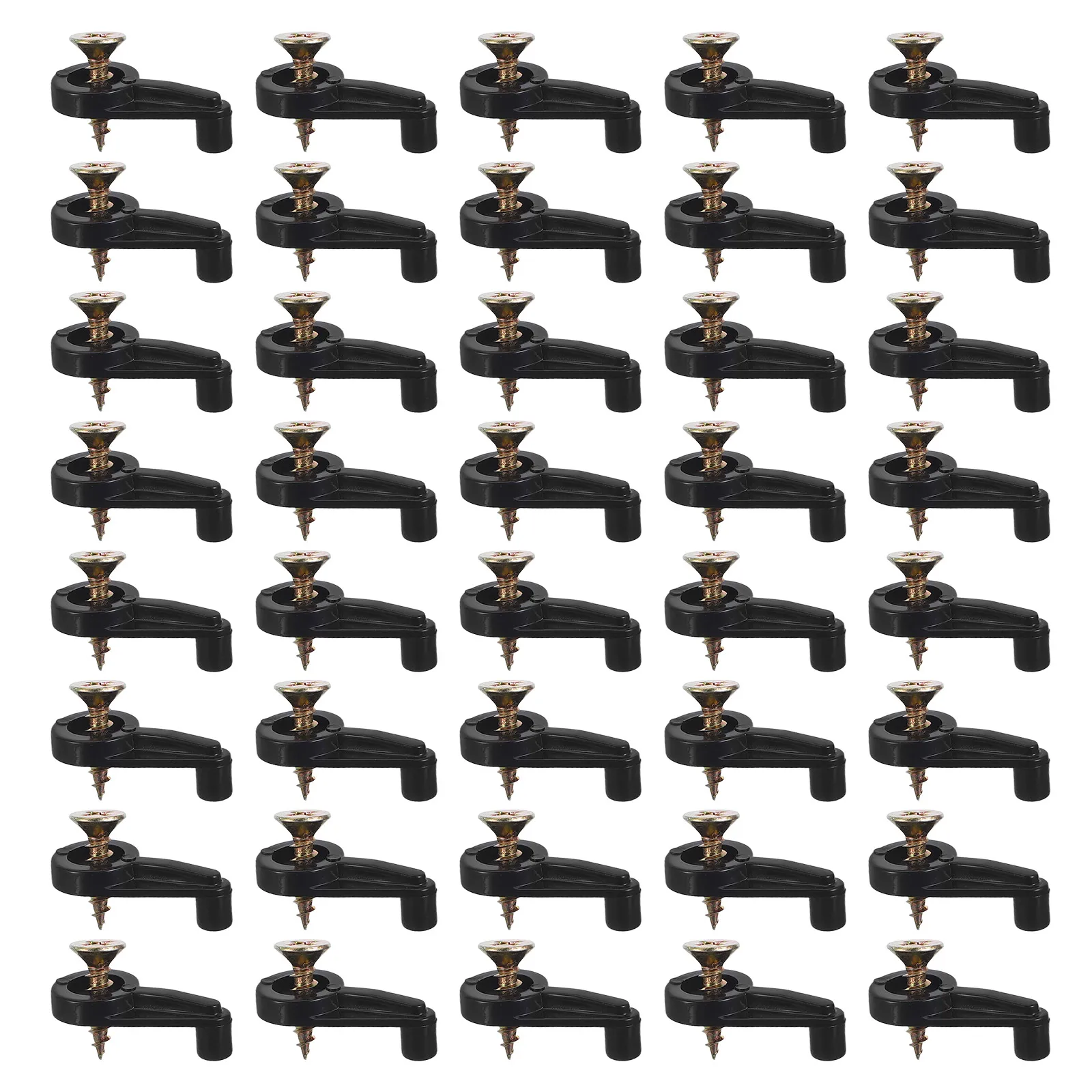

120 set Glass Clip Fixing Holder Durable For Cabinet Bathroom Mirror Wall Mounting Hardware Retainer Clips Glass Panel Fasteners