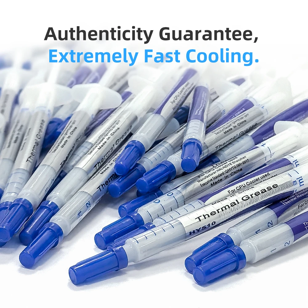 JEYI High-Density Thermal Paste-1.93W/m·K Heat Conductive Compound for GPU/PS5 Non-Conductive Cooling Gel(Syringe Applicator)