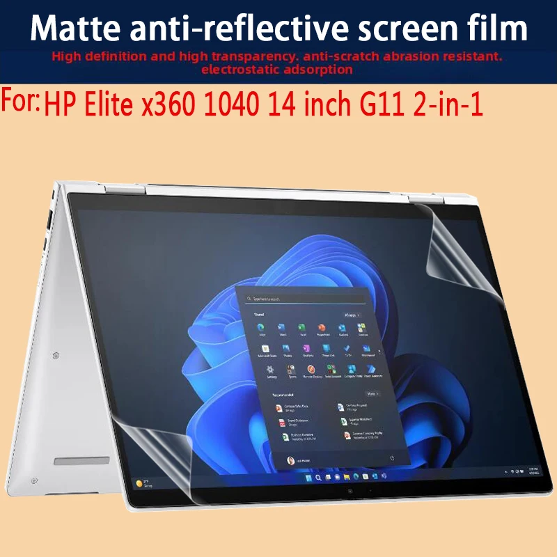 For HP Elite x360 1040 14 inch G11 2-in-1 Keyboard film Laptop screen protective film Anti-peep film Anti-blue film Matte film