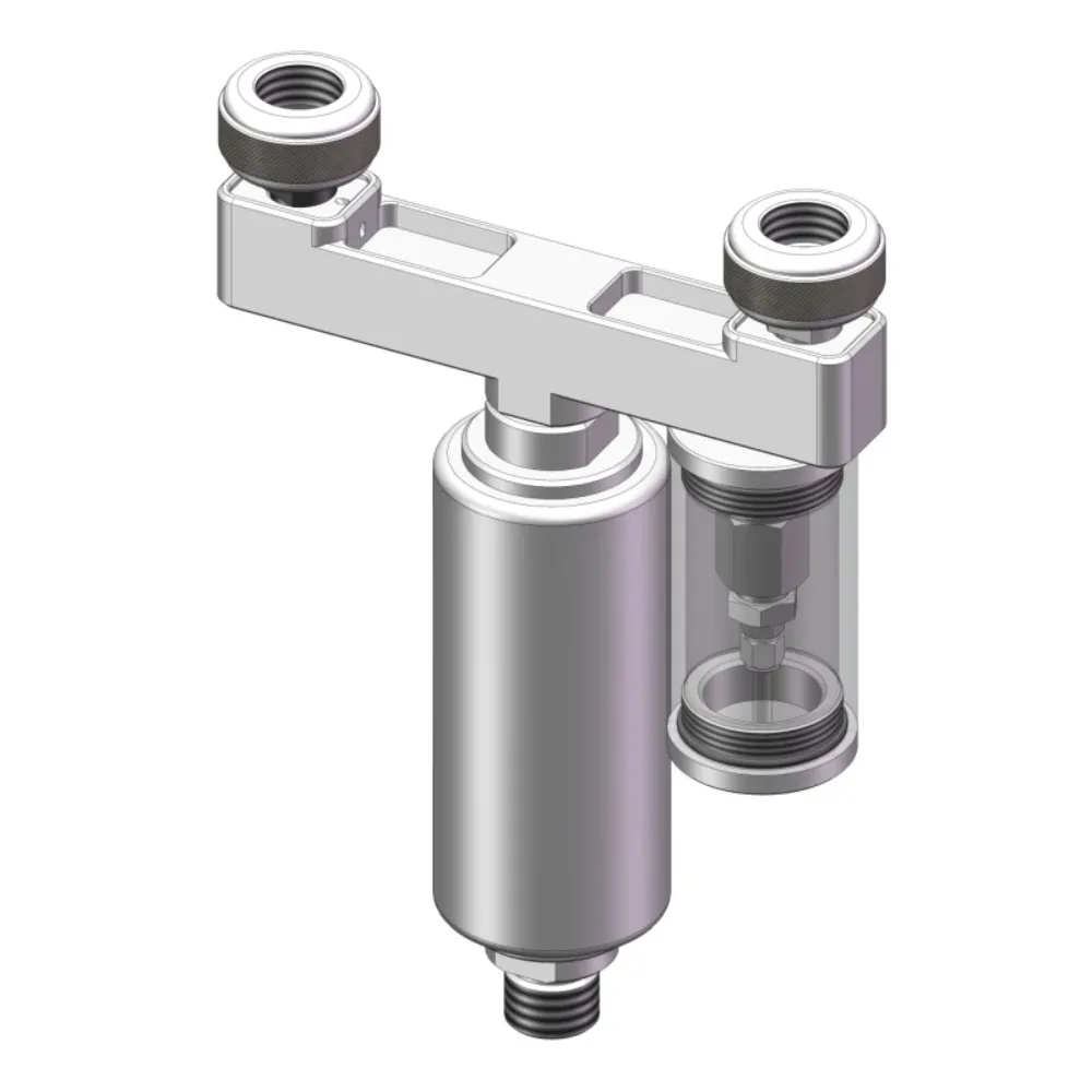 Anti-corrosive Output Oil-water Isolator Isolation For Pressure Calibrator and Pressure Gauge 0 ~ 60Mpa