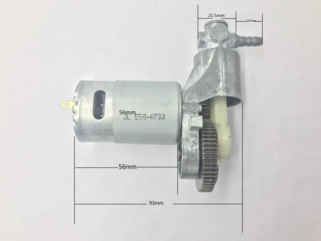 In-car air compressor machine core car portable dc 12 v tyre emergency pump