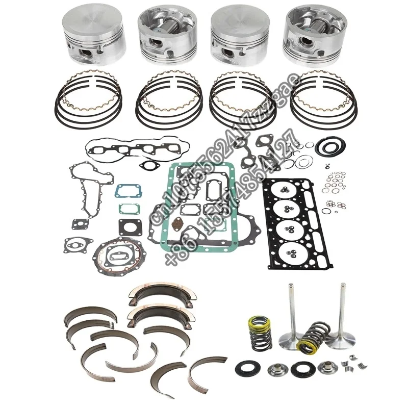 SCOTE V2203 V2403  Engine Parts Piston Ring Kit  Overhaul Gasket  For KUBOTA