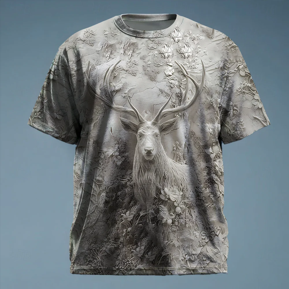 

S-9xl plus size Big & Tall Short Sleeve (Christmas Element) Stylish Red-Green Hues, Lightweight, Fits Guys for All-Day Comfort