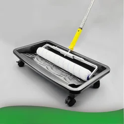 18Inch Ultra -Fine Fiber Drum Brush Hot Melting Corrosive Tong Paint Lax Paint Paint Tray Brushing Wall Brushing Tool