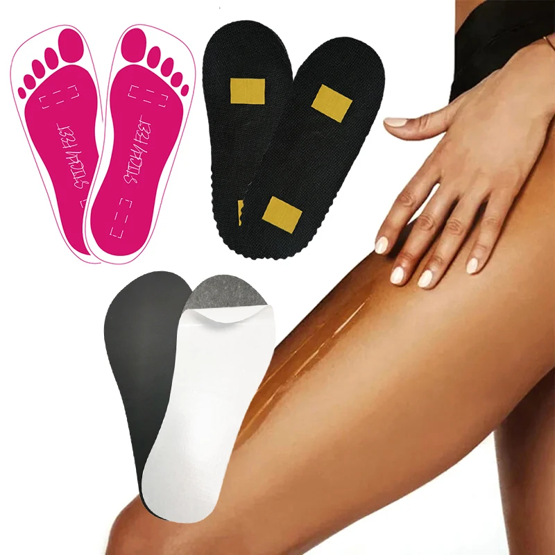 

10 пар одноразовых женских тапочек для загара, липкие тапочки для загара, спрей для ног, защитные подушечки для ног, наклейки для аксессуаров для тела, тапочки