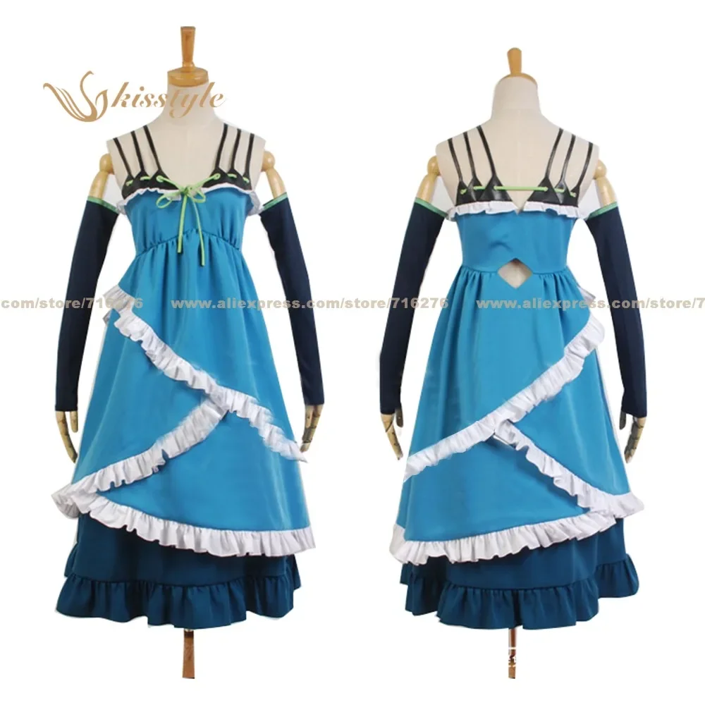 

Kisstyle Fashion Black Bullet Tina Sprout Dress Uniform COS Clothing Cosplay Costume,Customized Accepted