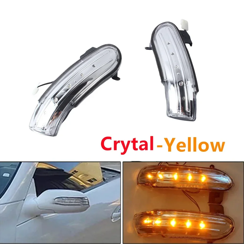 Dynamic Indicator Turn Signal Light Rearview Mirror Sequential Blinker Lamp For Mercedes Benz SLK SL Class R171 W171 R230 W230