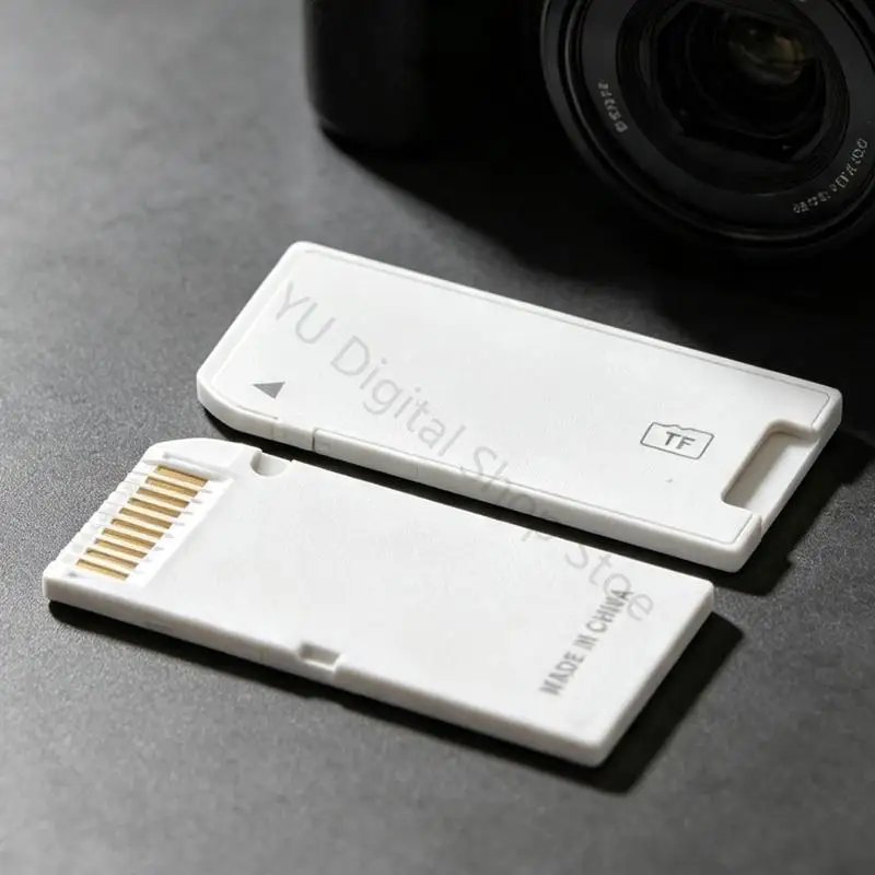 96BA-Backup-Medienadapter für die Verwendung mit langem Kamerasteckplatz, weißes Aufbewahrungselement für Kartenformatwechsel – Detail 9