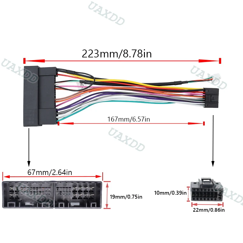 For 2011-2016 Hyundai elantra 9inch car dvd radio android stereo frame panel fascia audio player screen cable navigation harness