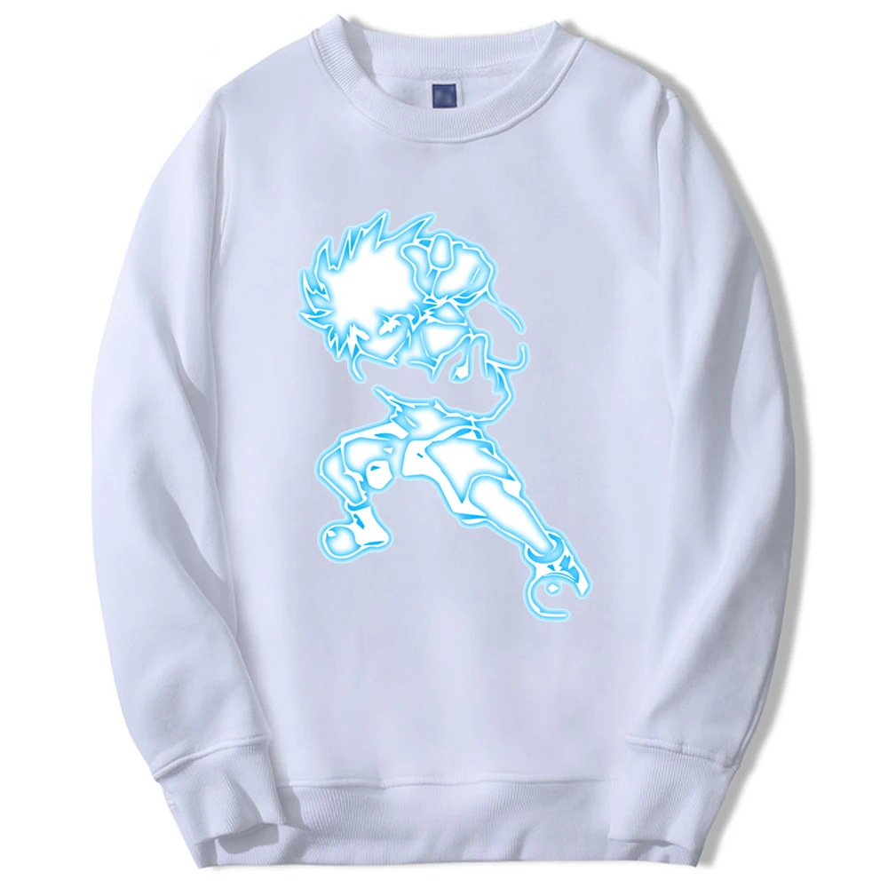 Hunter X Hunter Mangas Sweatshirt Men Women Anime Killua Zoldyck Gon Graphic Hoodie Loose Fleece Casual Sportswear Pullover