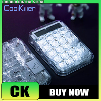 Cool Killer Ck75 Customized Digital Keyboard Calculator Dual Mode Wired Ice Blade Axis Hot Plug Led Mechanical Keyboard Office