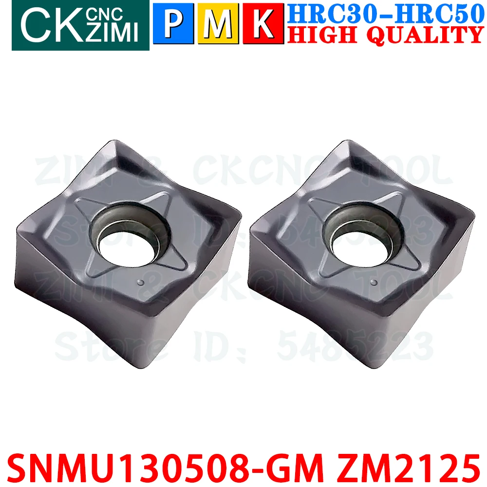 SNMU130508-GM ZM2125 SNMU 130508 GM ZM2125 SNMU 130508EN Plaquette carbure à avance rapide Plaquette de fraisage Outils de fraisage de coupe lourds indexables à commande numérique par ordinateur pour l'acier inoxydable