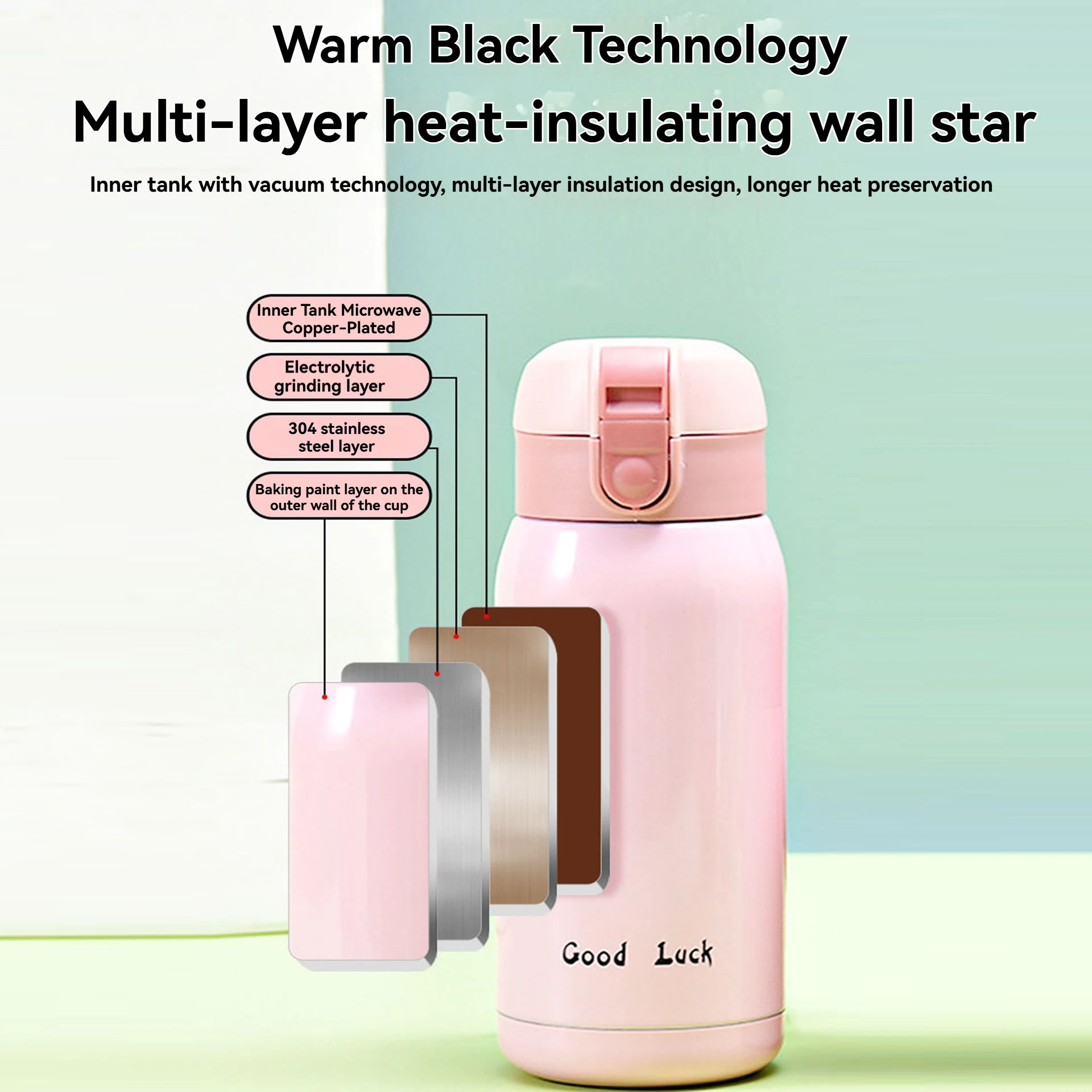 200ML/350ML Mini Thermos Cup Stainless Steel Pocket CupVacuum Flask  Travel Thermal Coffee Mug Insulated Cup Sport Water Bottle