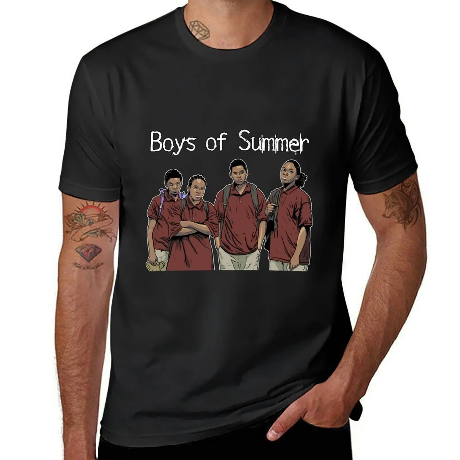 The Wire - Boys of Summer T-Shirt Aesthetic clothing funnys anime men clothes