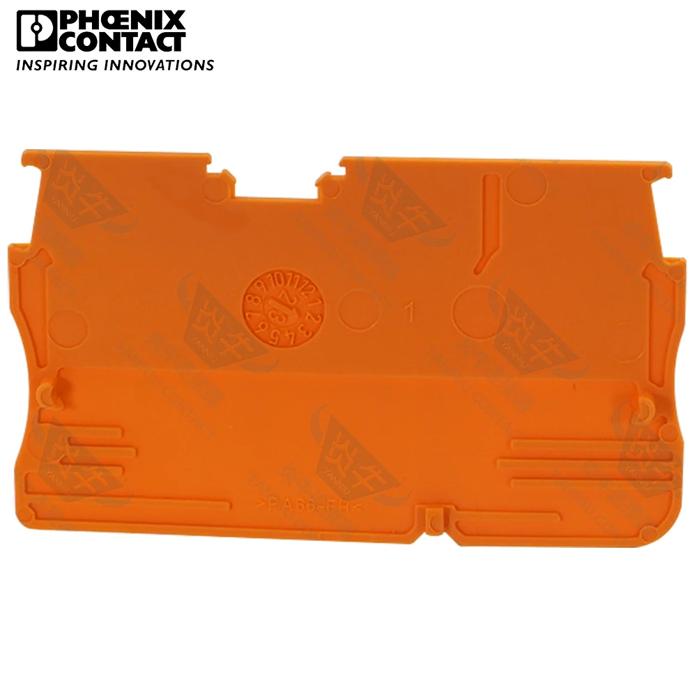 فينيكس الاتصال المكونات في الدين السكك الحديدية المسمار كتل طرفية D-ST 2.5-0.8 OG 3030511 الملحقات نهاية غطاء ل PT 2.5 3209510