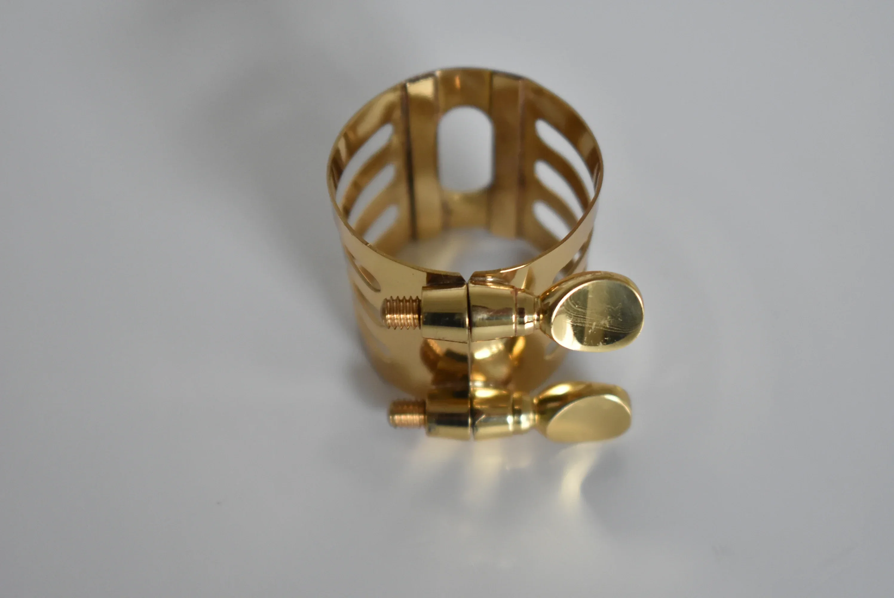 

Brass Tenor Saxophone, Flute Head, Hoop, Copper, Exquisite Instrument Accessories, 1 Pc