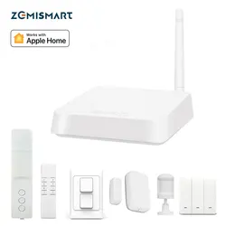 ZemiSmart HomeKit Devices Homekit Hub Bridge，Switch，Door Sensor，Motion Sensor Smart Shade Siri Homepod Voice Control