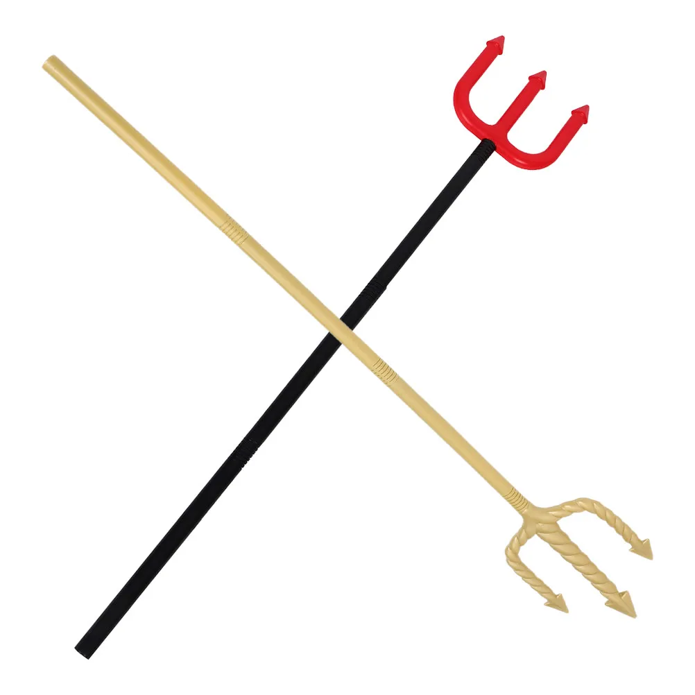 

2Pcs Plastic Sticks Kids Adults Accessories Women Costumes Masquerade Stage Demon Prop Toy Halloween Birthday