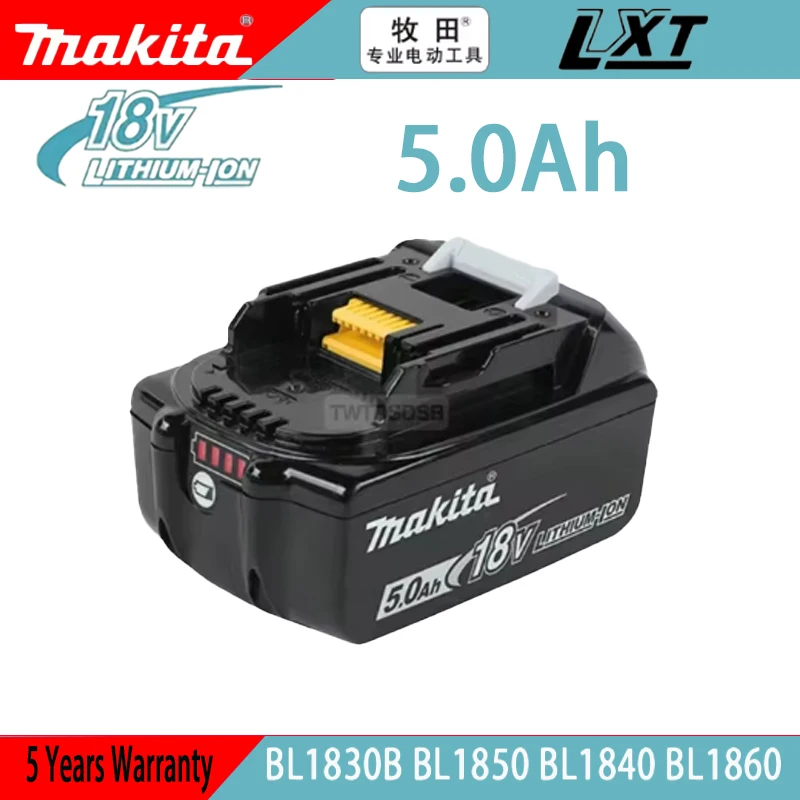 

New Canon Makita 18V3A/5.0Ah/6Ah/9Ah rechargeable battery, suitable for Makita BL1830 BL1830B BL1840 BL1850